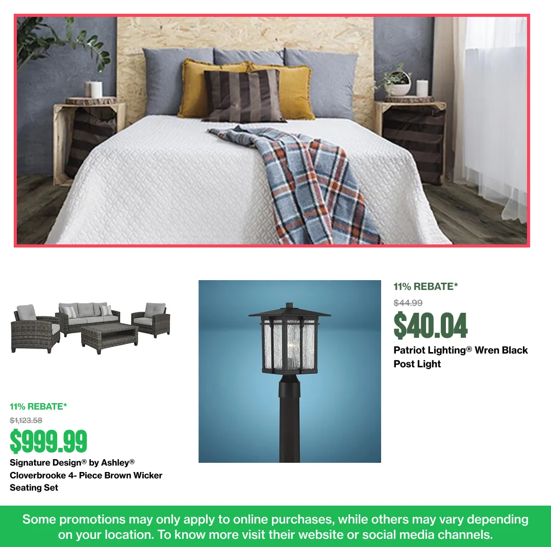 Weekly ad OUTDOOR LIVING & PATIO from April 6 to April 20 2026 - Page 7