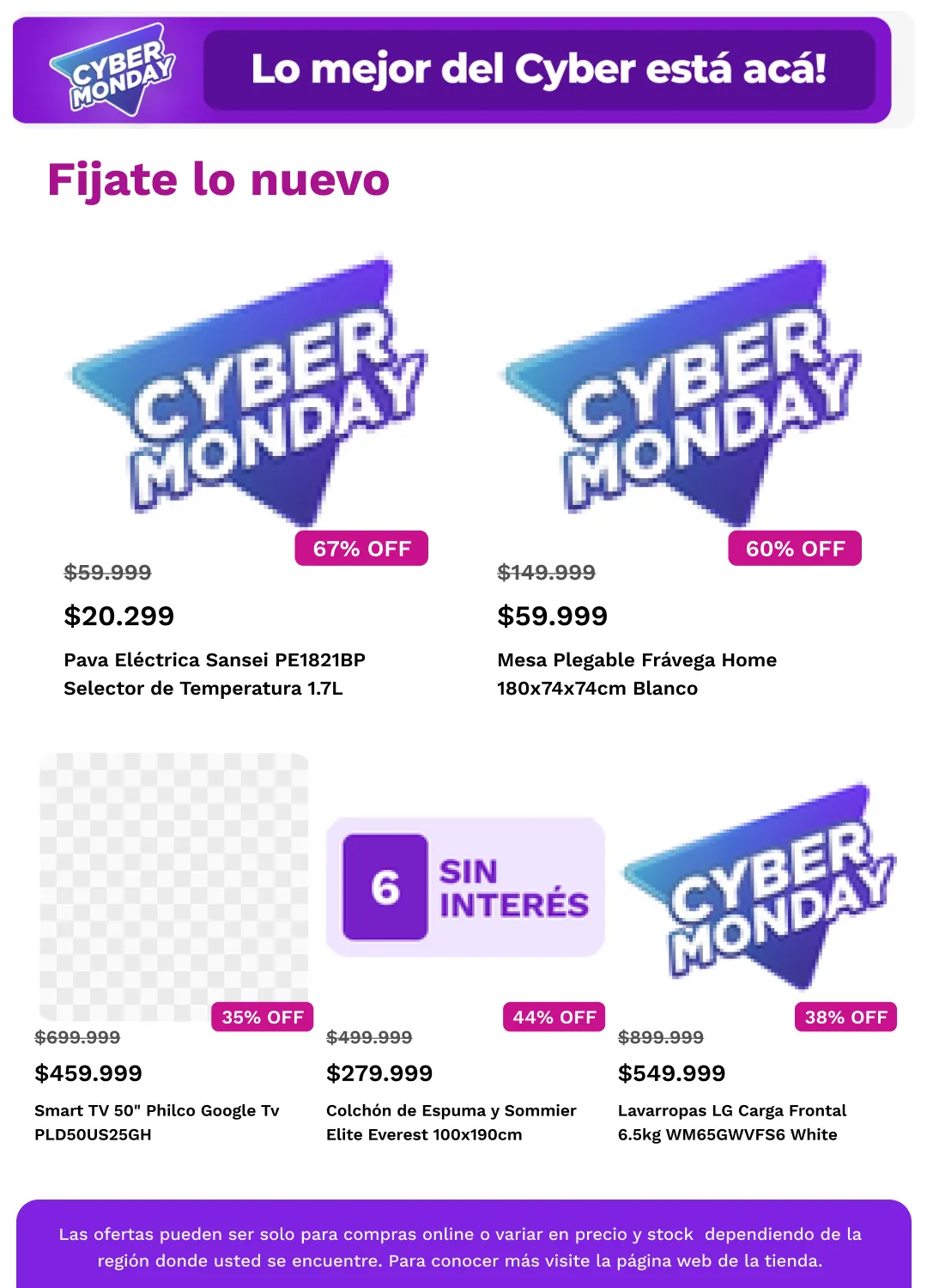 Ofertas de Cyber monday 3 de noviembre al 10 de noviembre 2025 - Página 7 del catálogo