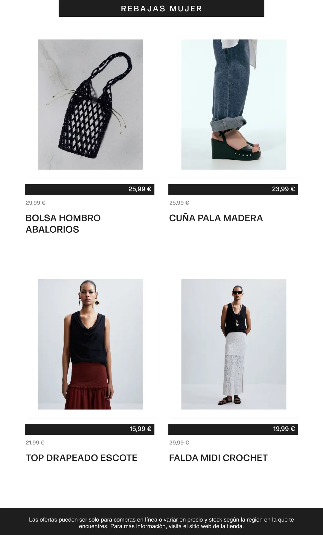 Catálogo de Rebajas Sfera 24 de junio al 31 de agosto 2026 - Página 7