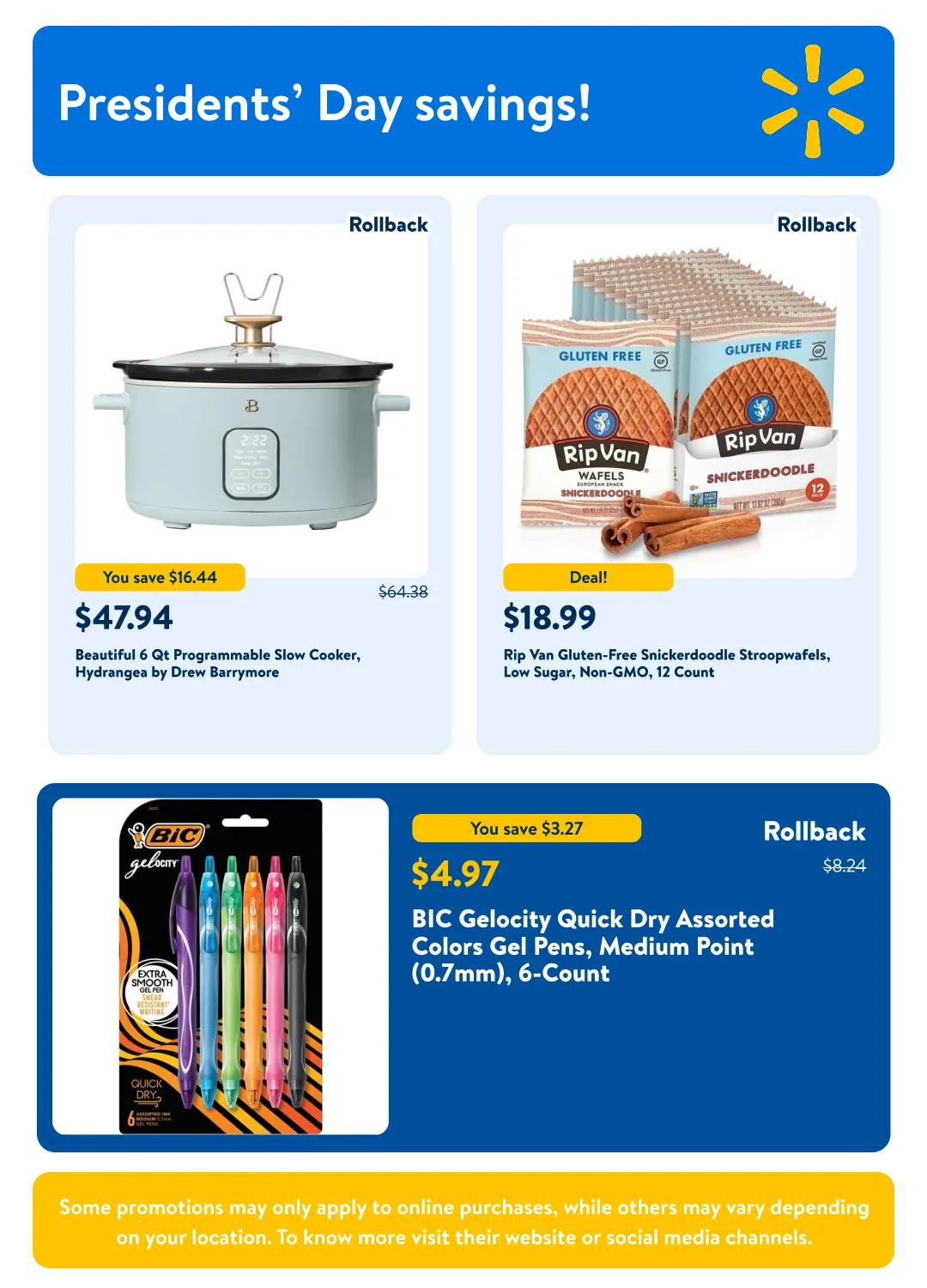 Weekly ad Presidents’ Day savings! from February 12 to February 26 2026 - Page 7