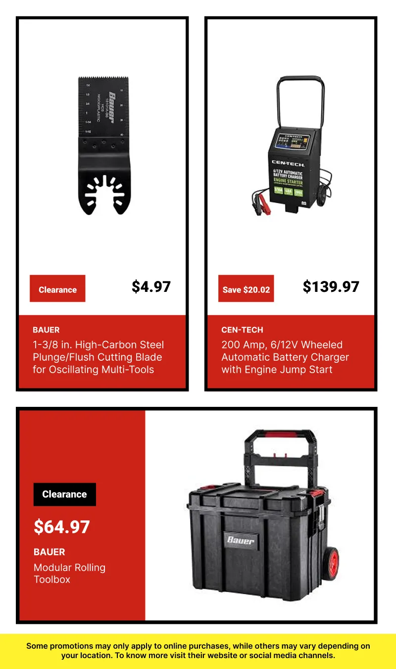 Weekly ad Clearance Tools from March 9 to March 23 2026 - Page 7