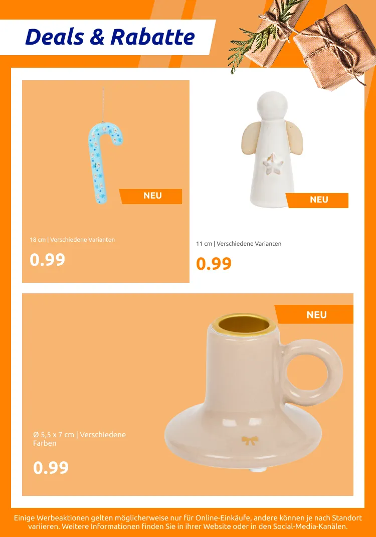 Weihnachtsdekoration von 4. November bis 18. November 2025 - Prospekt seite 7