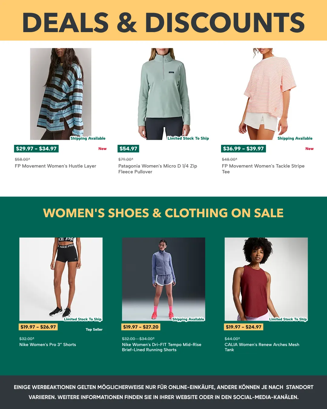 Weekly ad Women's Shoes & Clothing on Sale from May 28 to June 11 2026 - Page 7