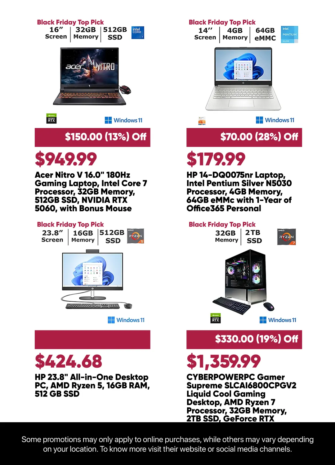 Weekly ad Black friday deals from November 21 to November 30 2025 - Page 7