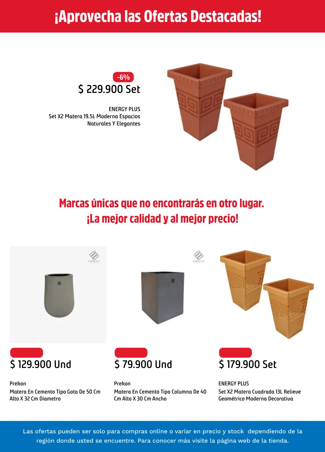 Catalogo de ofertas EXTERIOR Y TERRAZAS 21 de abril al 5 de mayo 2026 - Pag 8