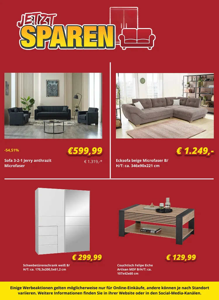 Jetzt Sparen! von 17. März bis 31. März 2026 - Prospekt seite 8