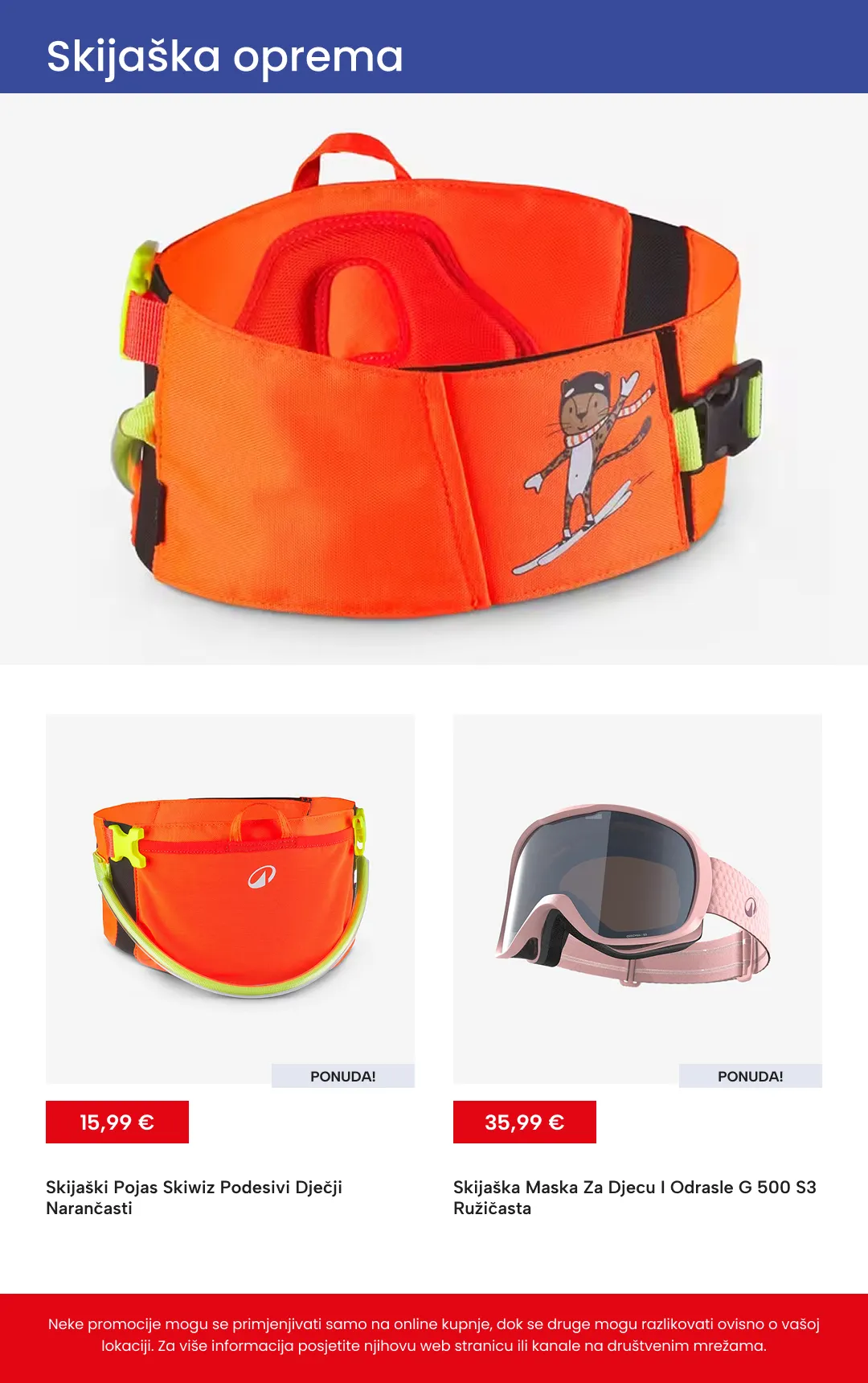Katalog Skijaška oprema od 11. veljače do 25. veljače 2026. - Pregled Stranica 8