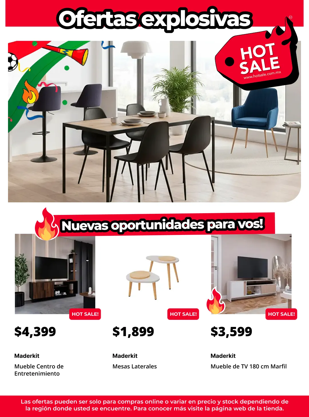 Catálogo de HOT SALE MUEBLES 26 de mayo al 2 de junio 2026 - Pagina 8