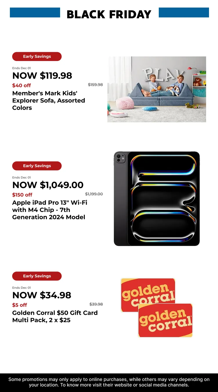 Weekly ad Black friday deals from November 26 to December 8 2025 - Page 7