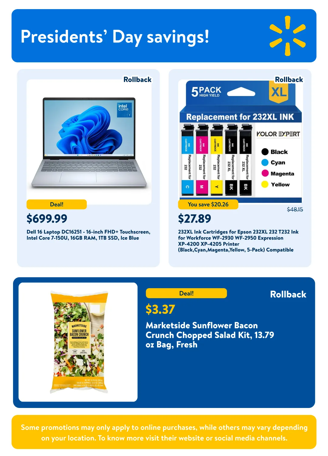 Weekly ad Presidents’ Day savings! from February 12 to February 26 2026 - Page 8