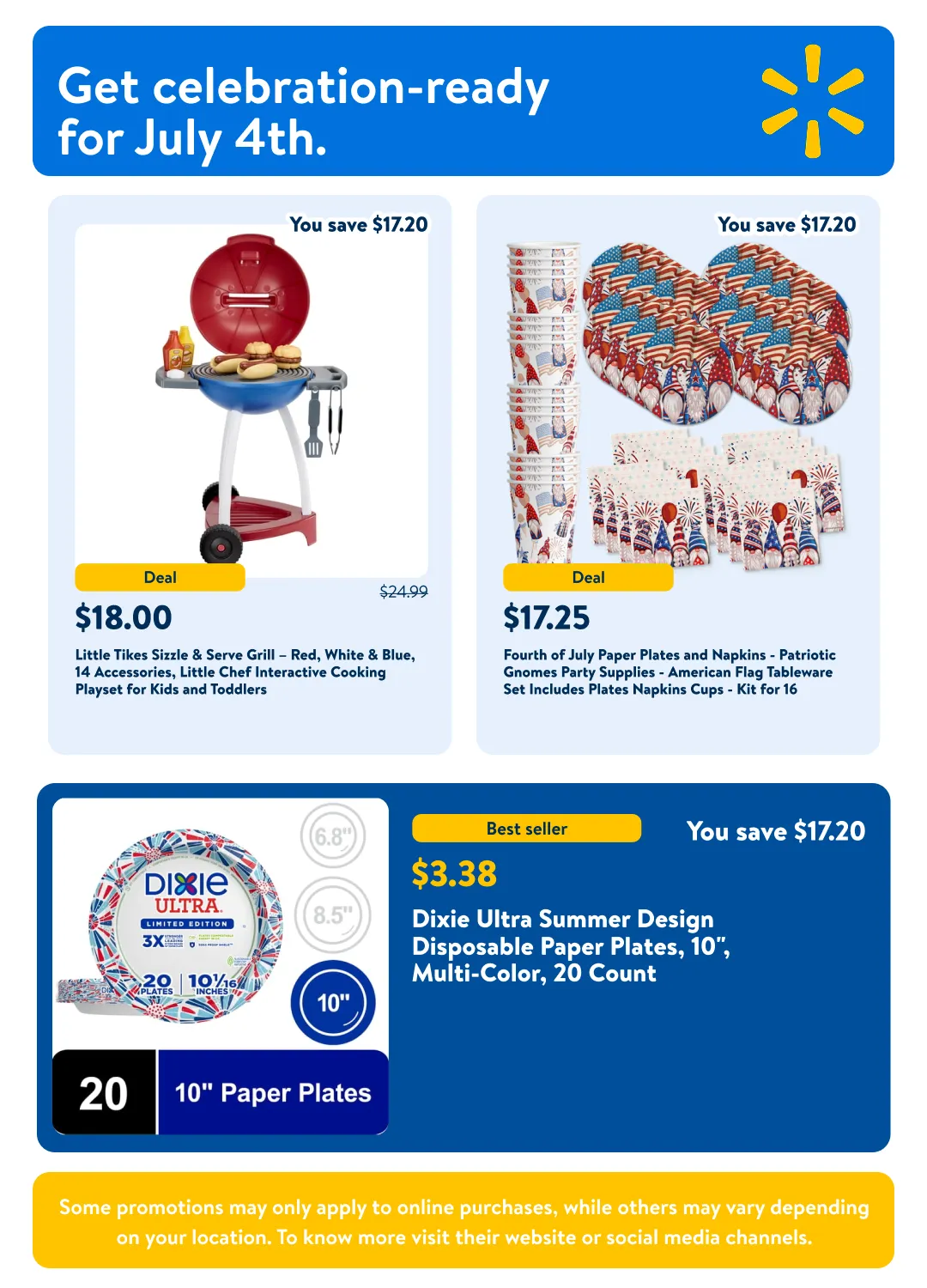 Weekly ad Patriotic decor and party supplies from June 25 to July 9 2026 - Page 8