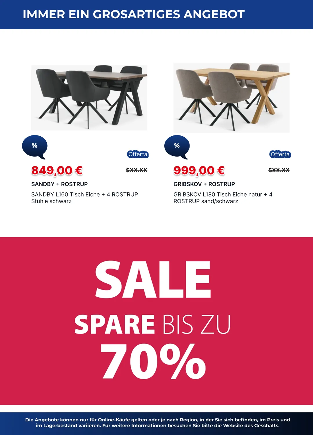 SPARE BIS ZU 70% - SALE BEI JYSK! von 12. Juni bis 26. Juni 2026 - Prospekt seite 8
