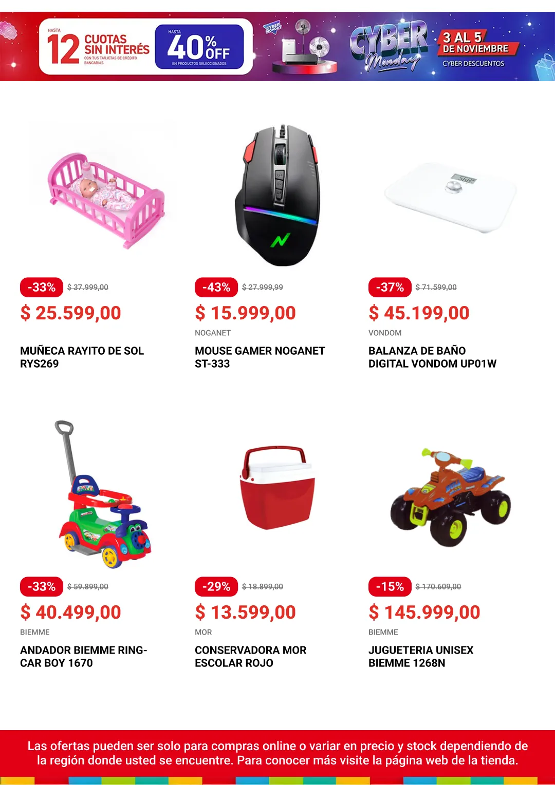 Ofertas de Cyber Monday 3 de noviembre al 12 de noviembre 2025 - Página 8 del catálogo