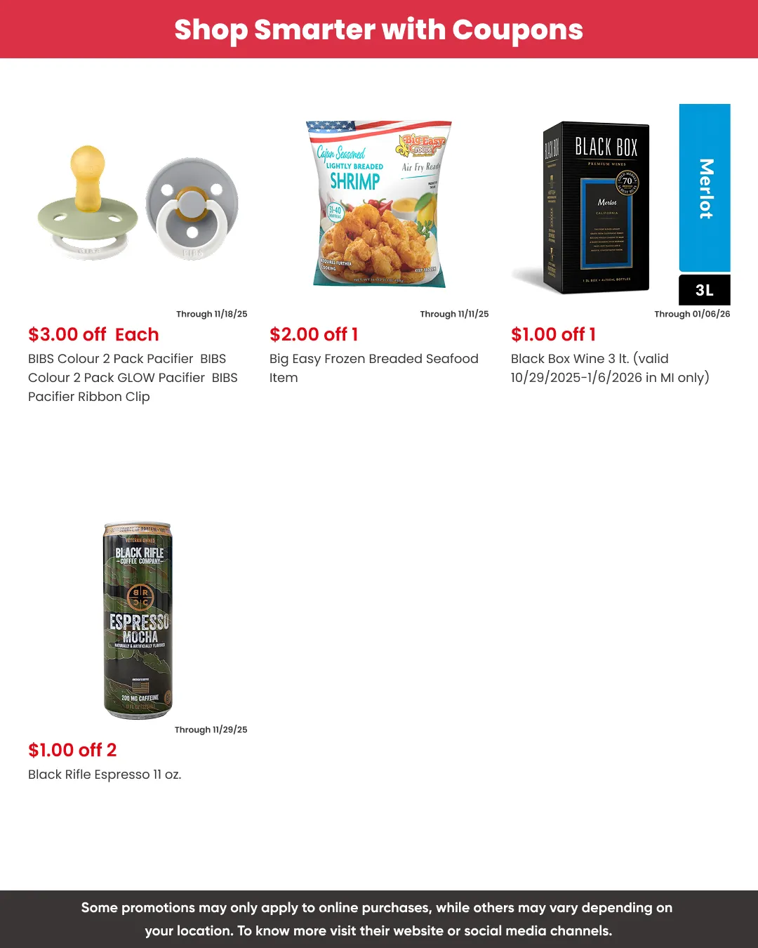 Weekly ad Coupons Black Friday from November 10 to December 2 2025 - Page 8