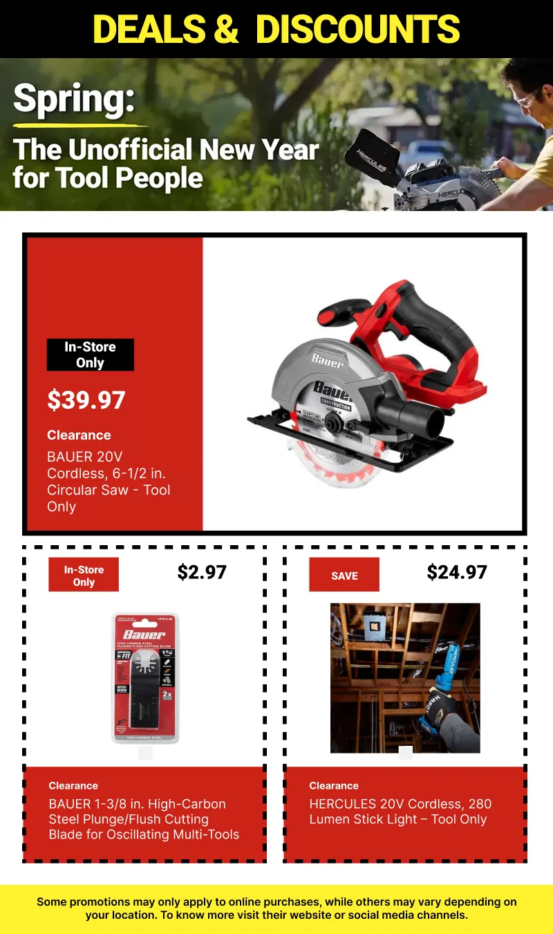 Weekly ad Clearance Tools from April 20 to May 4 2026 - Page 8