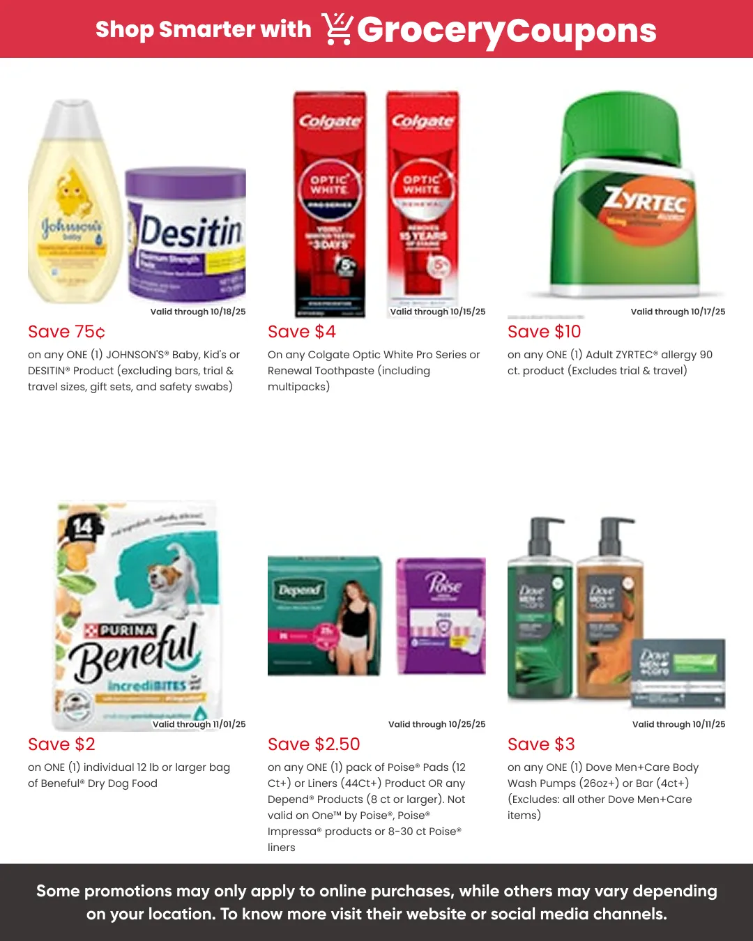 Weekly ad Giant Eagle coupons from October 2 to October 31 2025 - Page 8