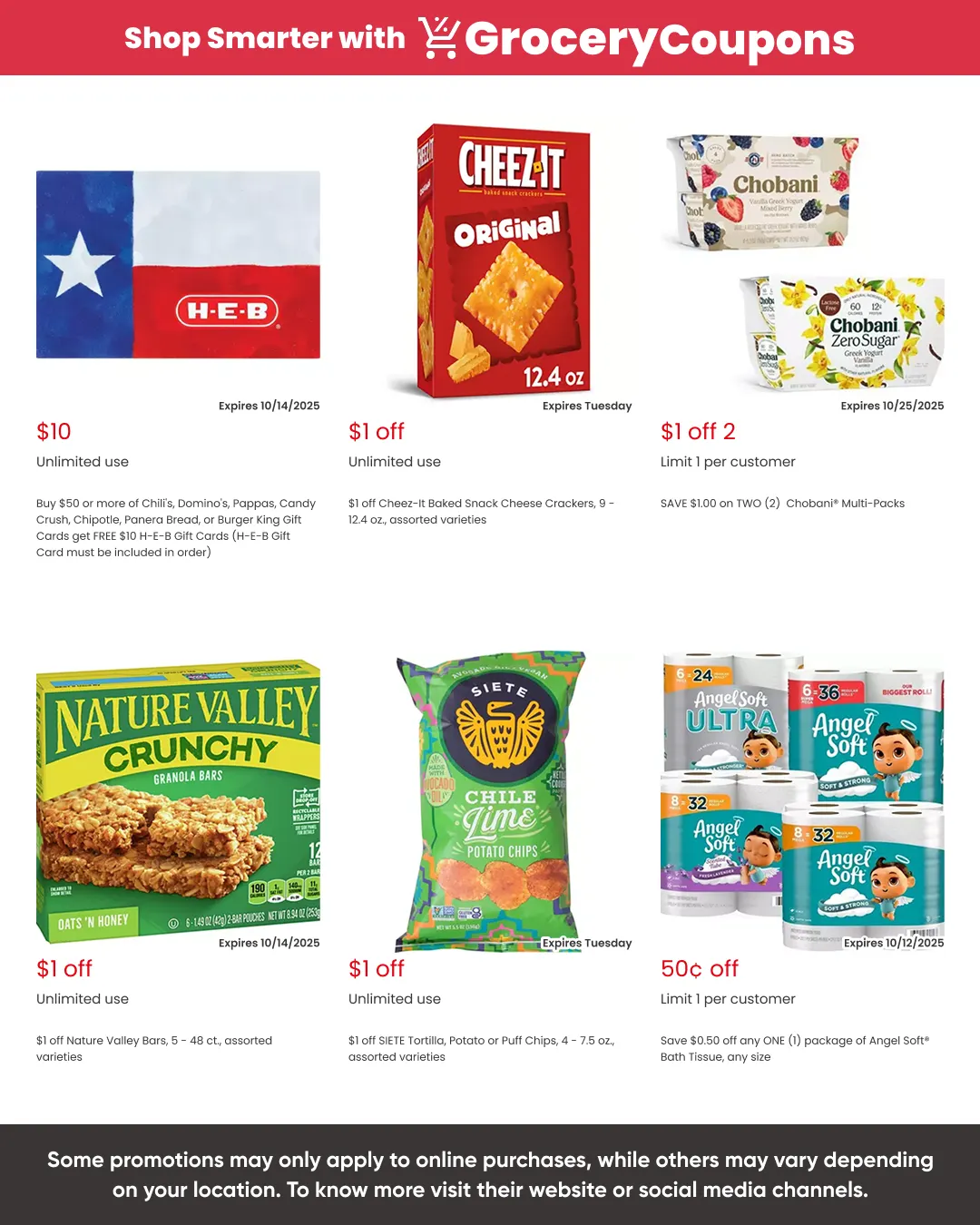 Weekly ad H-E-B coupons from October 3 to November 4 2025 - Page 8