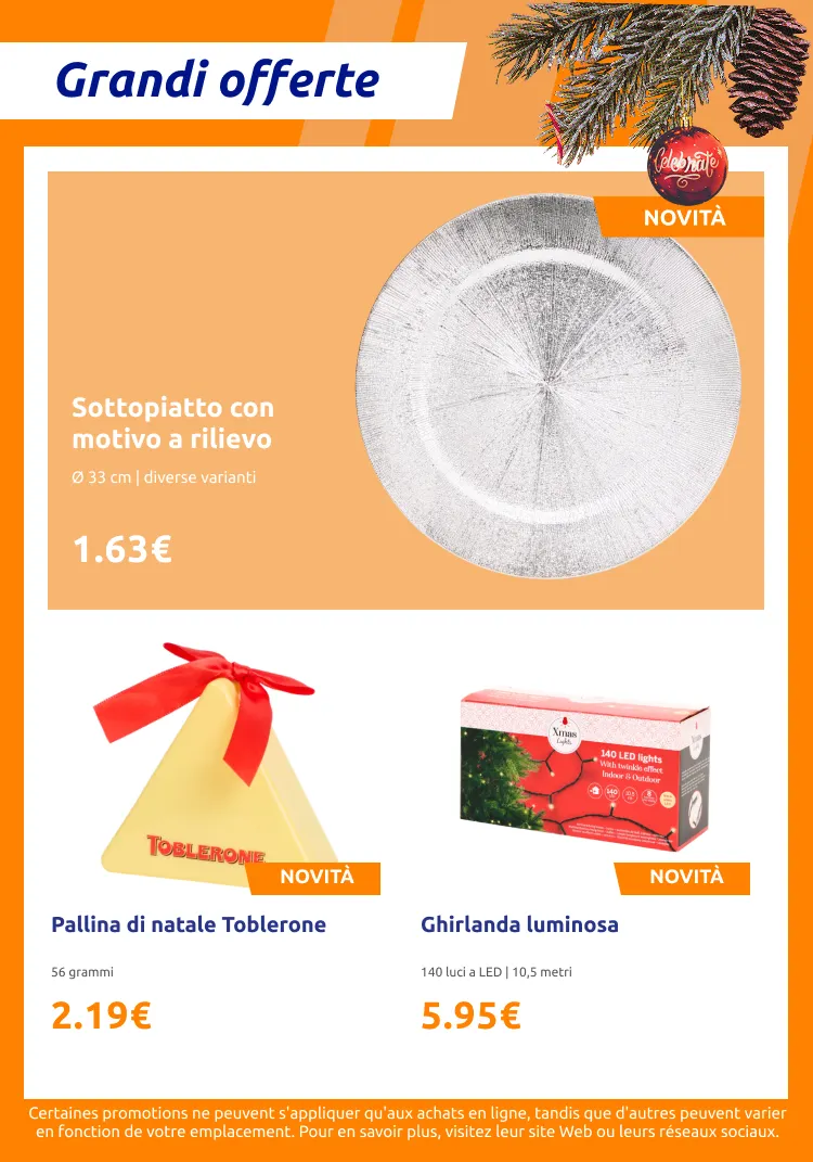 Acquistare decorazioni natalizie da 4 novembre a 18 novembre di 2025 - Pagina del volantino 8