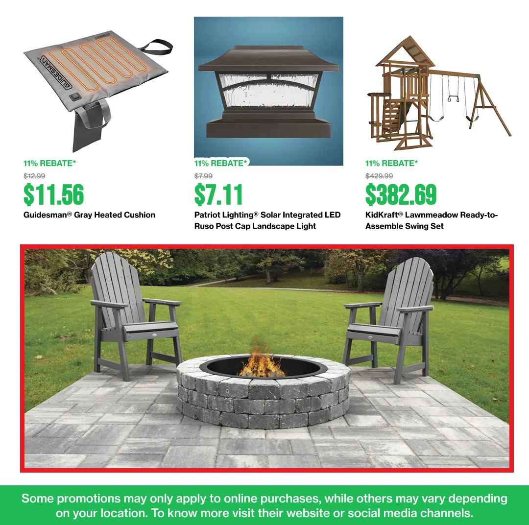 Weekly ad OUTDOOR LIVING & PATIO from April 6 to April 20 2026 - Page 8
