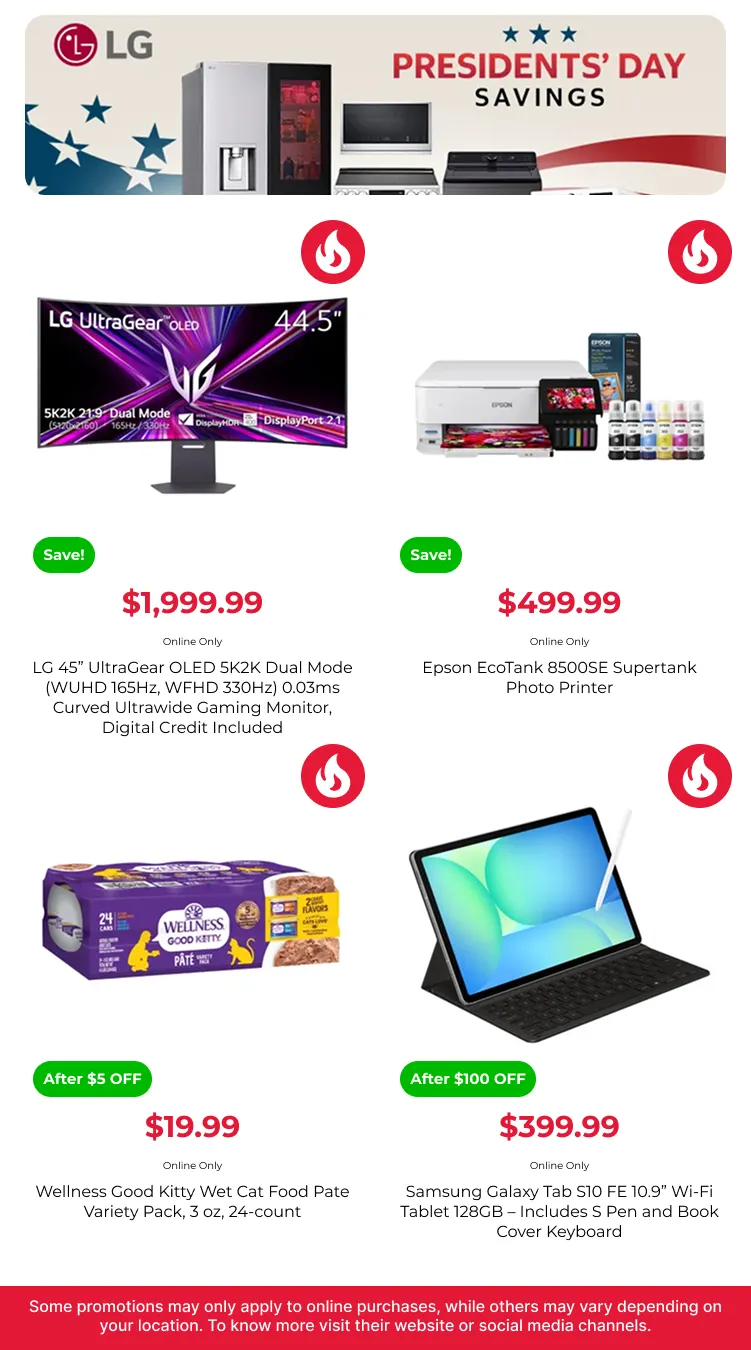 Weekly ad President day Deals! from February 12 to February 26 2026 - Page 7