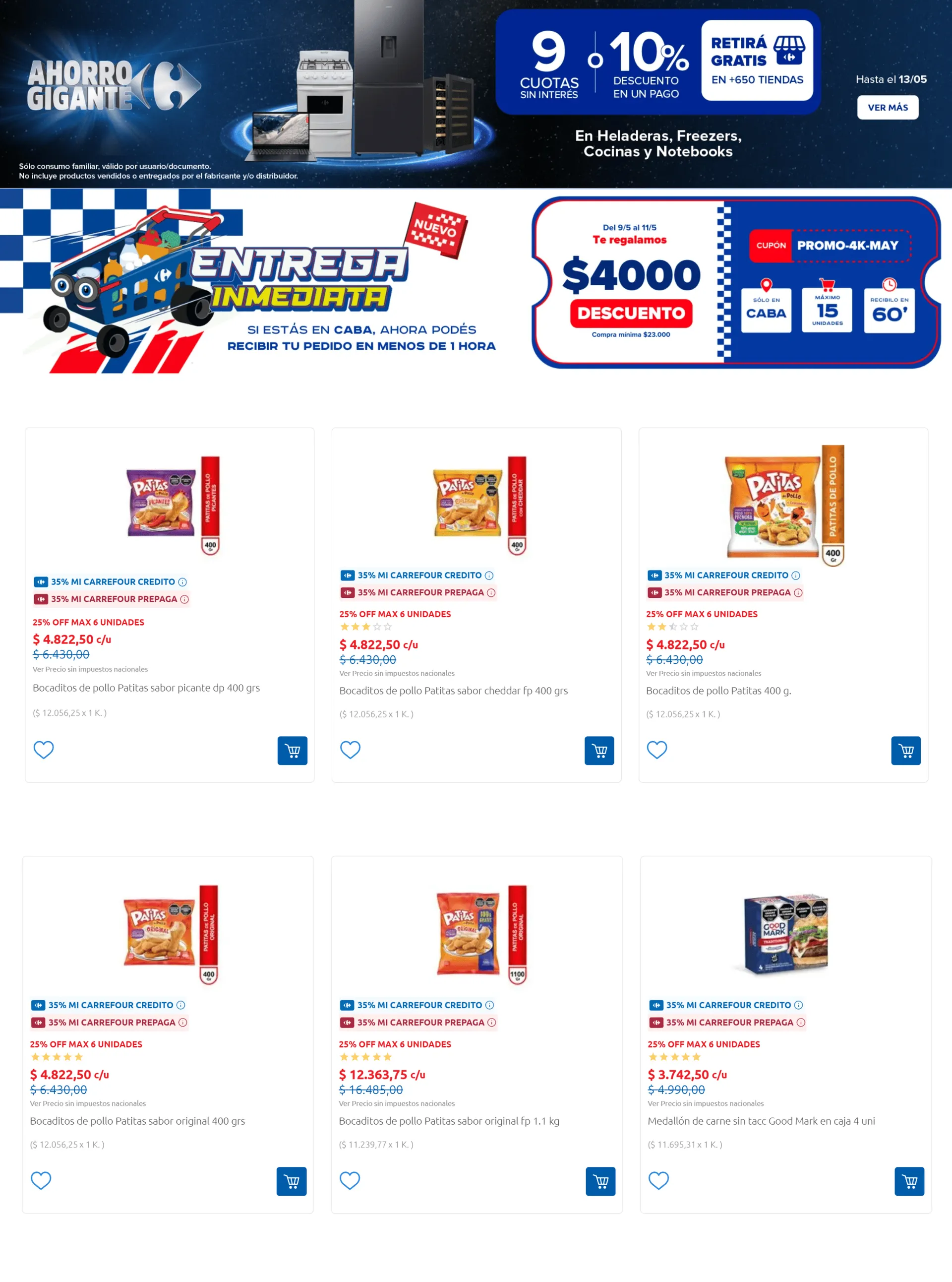 Ofertas de Ofertas de Hot sale! 9 de mayo al 15 de mayo 2025 - Página 4 del catálogo