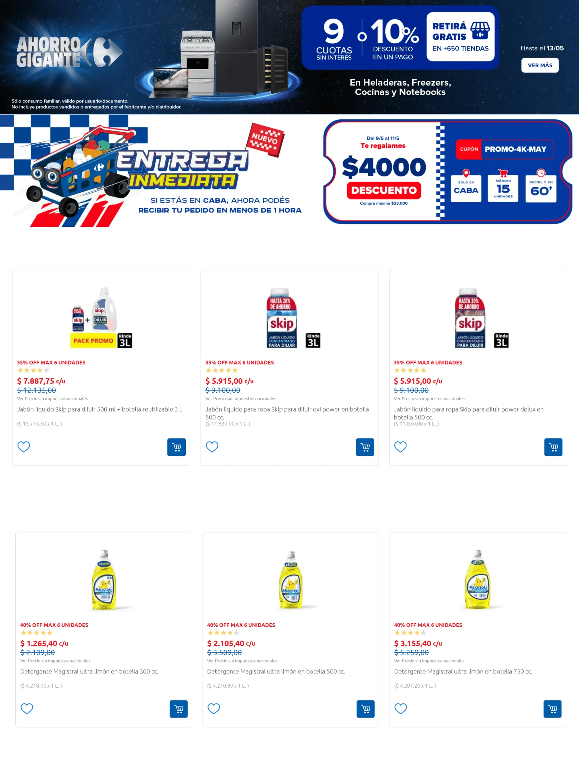 Ofertas de Ofertas de Hot sale! 9 de mayo al 15 de mayo 2025 - Página 6 del catálogo