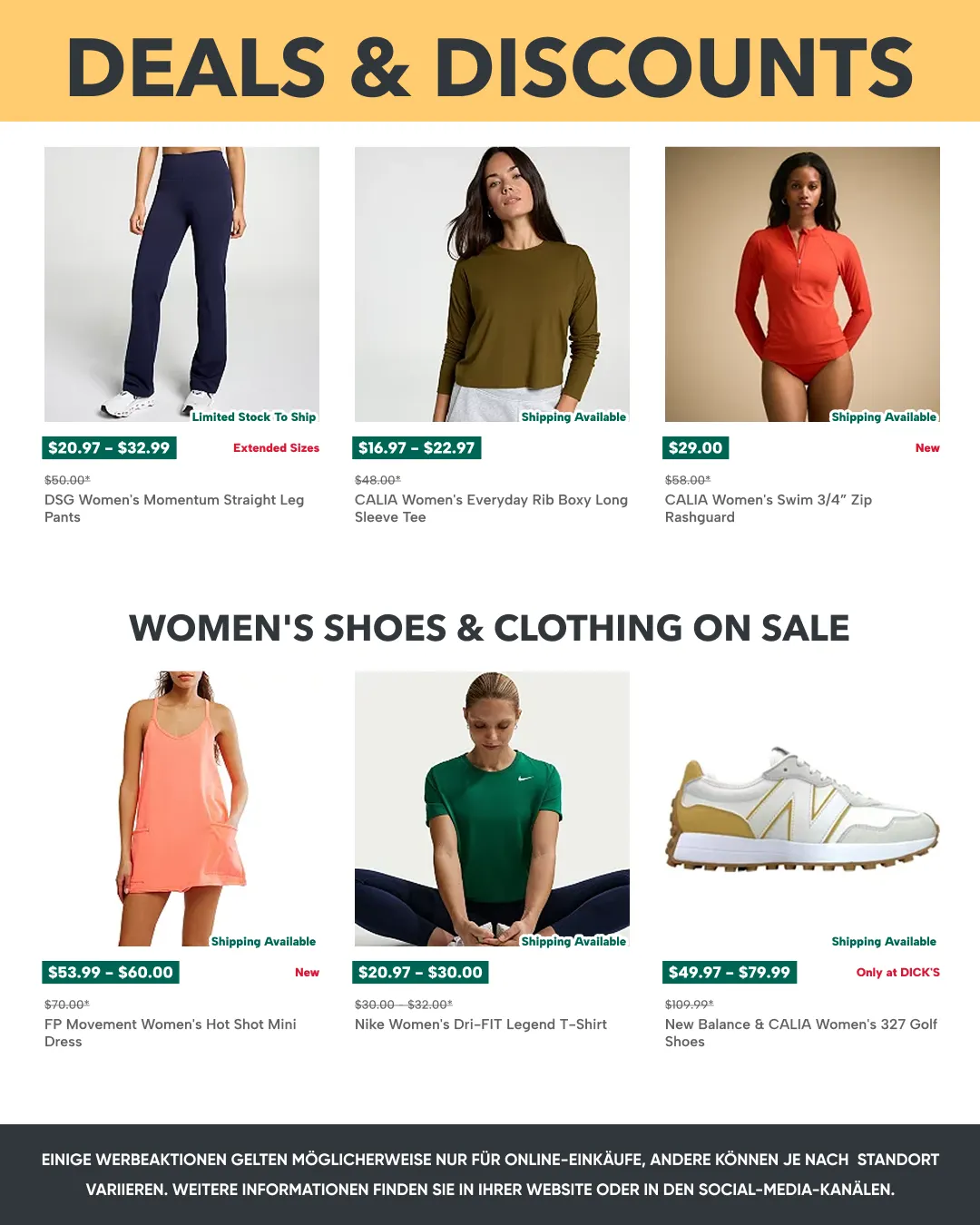Weekly ad Women's Shoes & Clothing on Sale from May 28 to June 11 2026 - Page 9