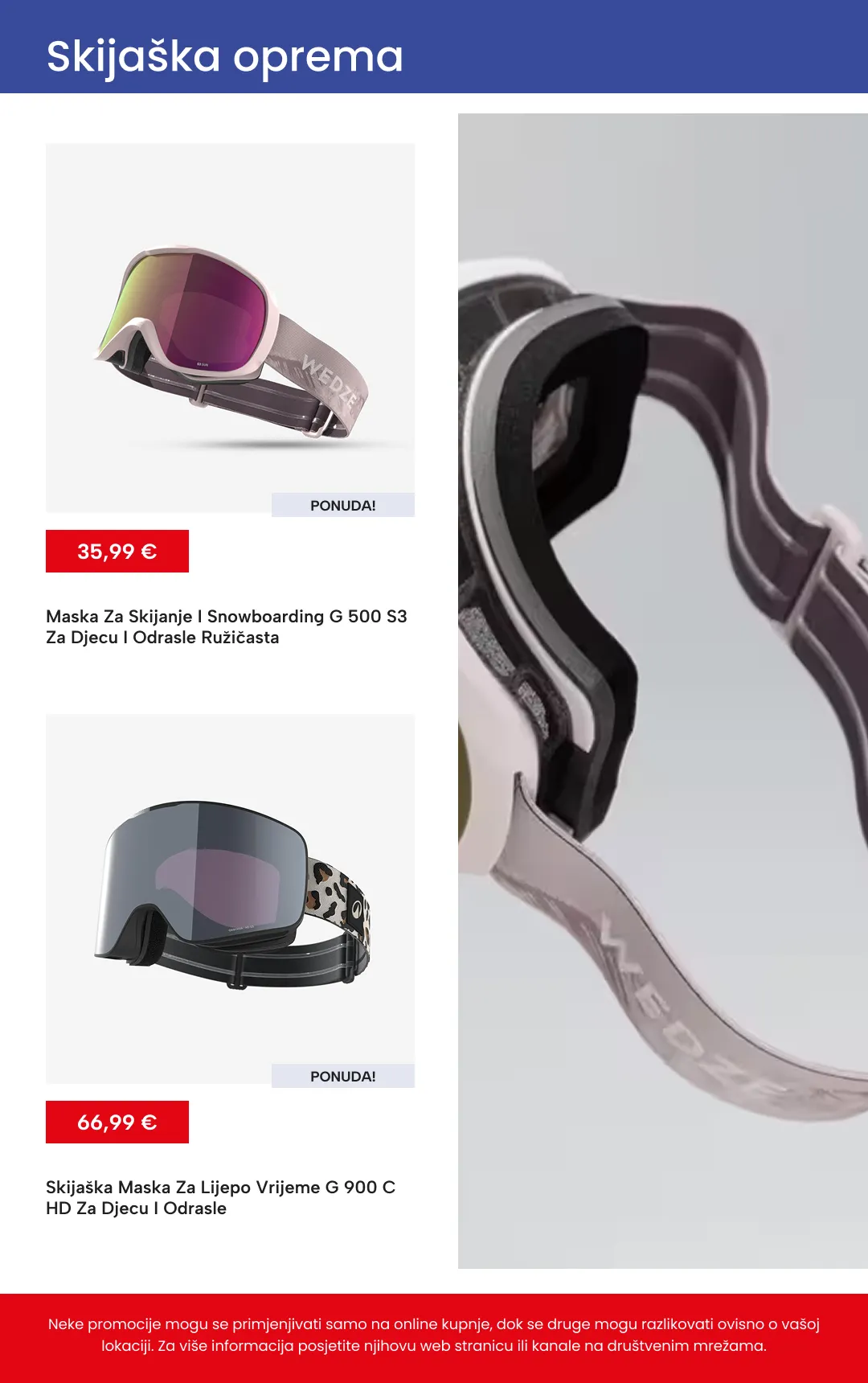 Katalog Skijaška oprema od 11. veljače do 25. veljače 2026. - Pregled Stranica 9