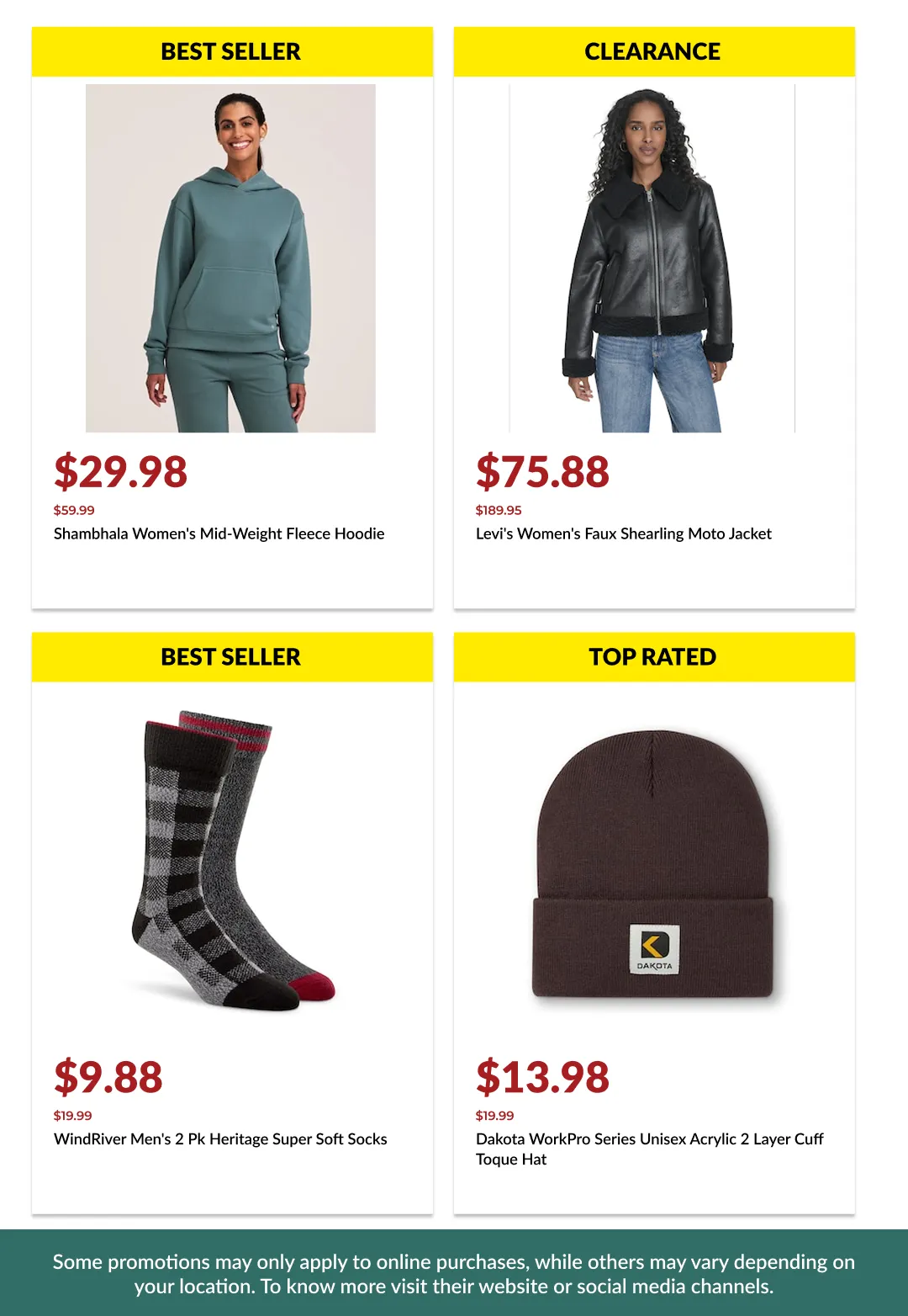 Clearance from January 22 to February 5 2026 - flyer page 9