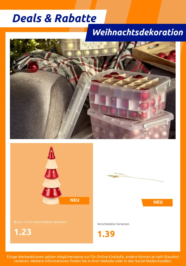 Weihnachtsdekoration von 4. November bis 18. November 2025 - Prospekt seite 9