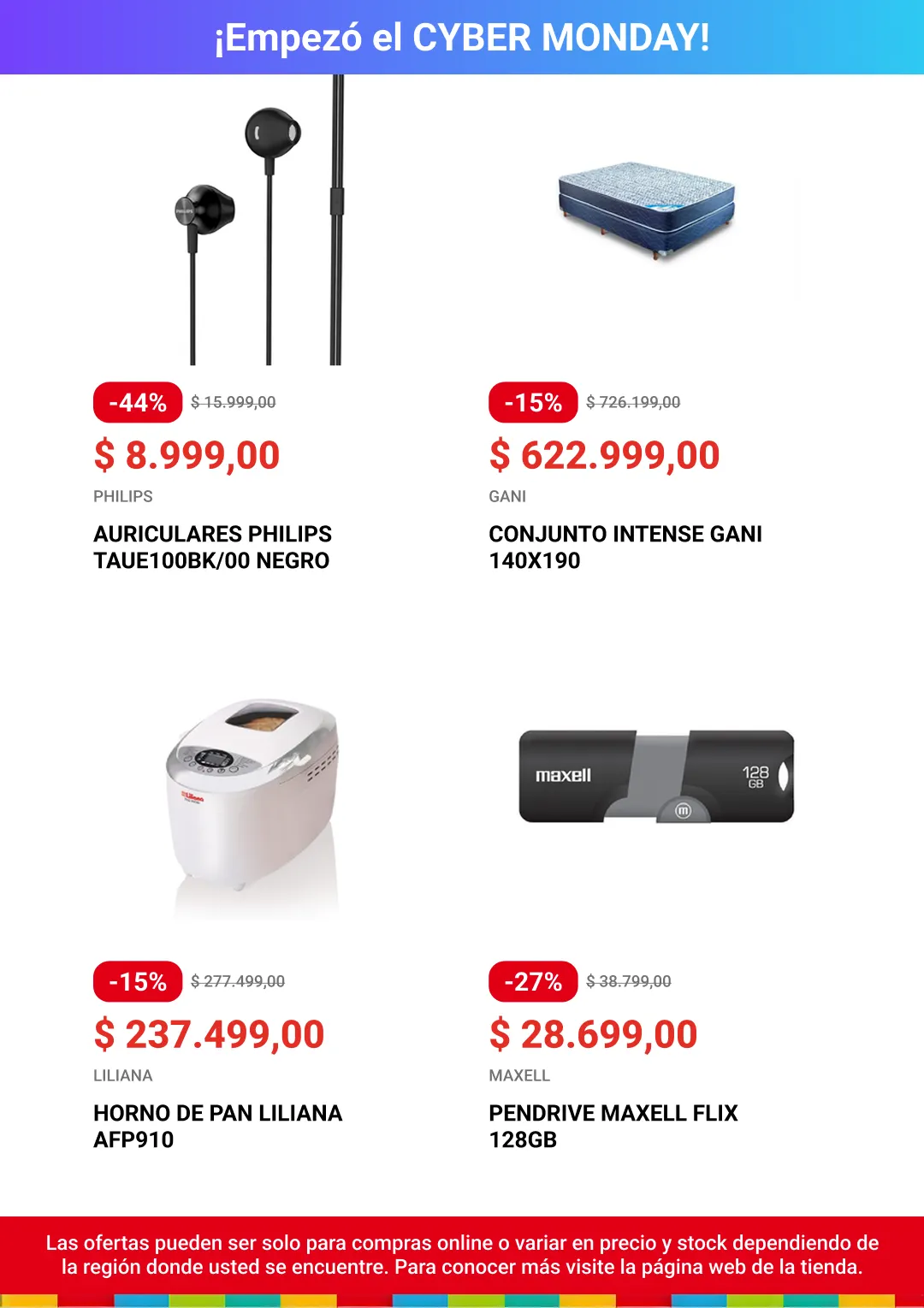 Ofertas de Cyber Monday 3 de noviembre al 12 de noviembre 2025 - Página 9 del catálogo