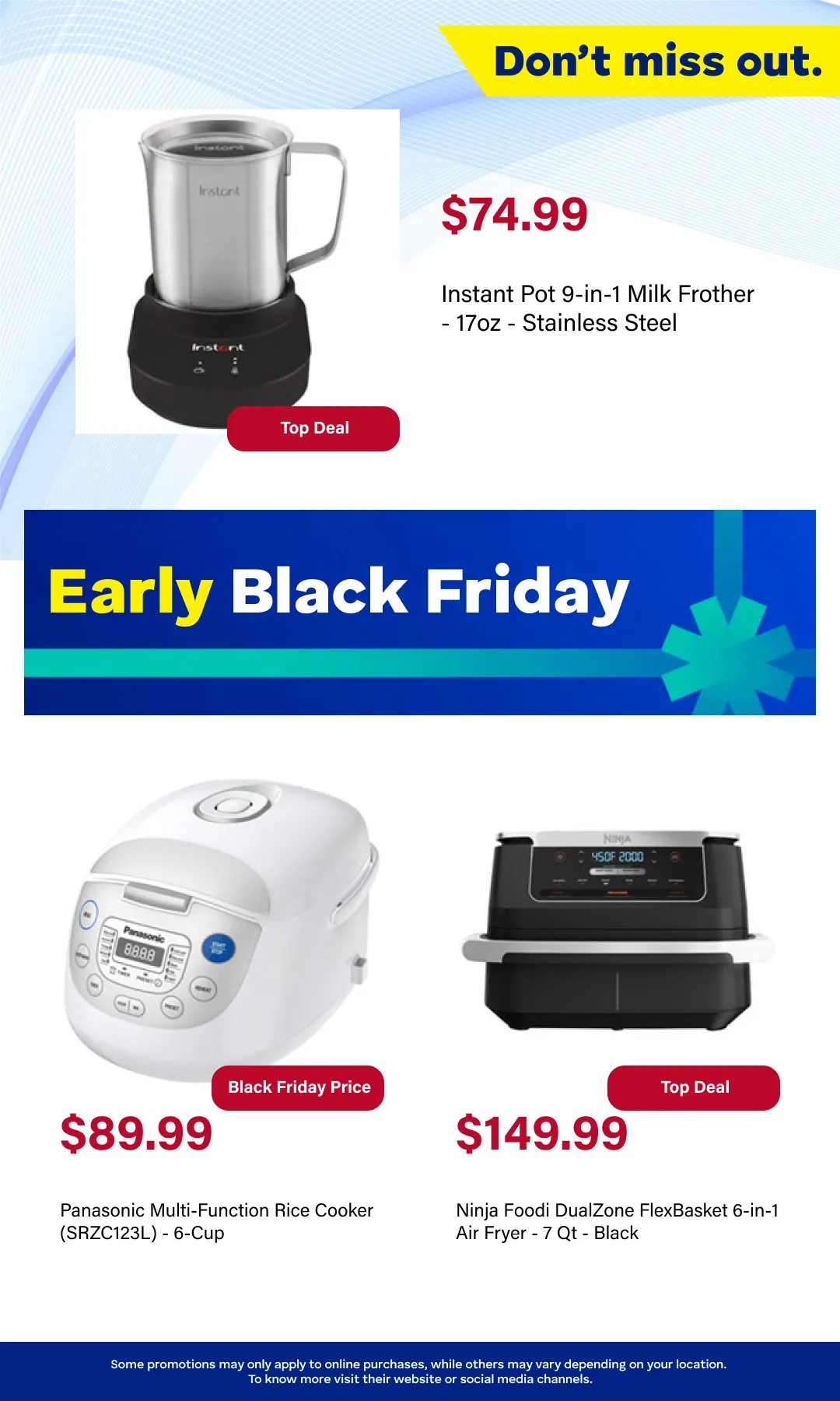 Black friday deals from November 18 to November 30 2025 - flyer page 9
