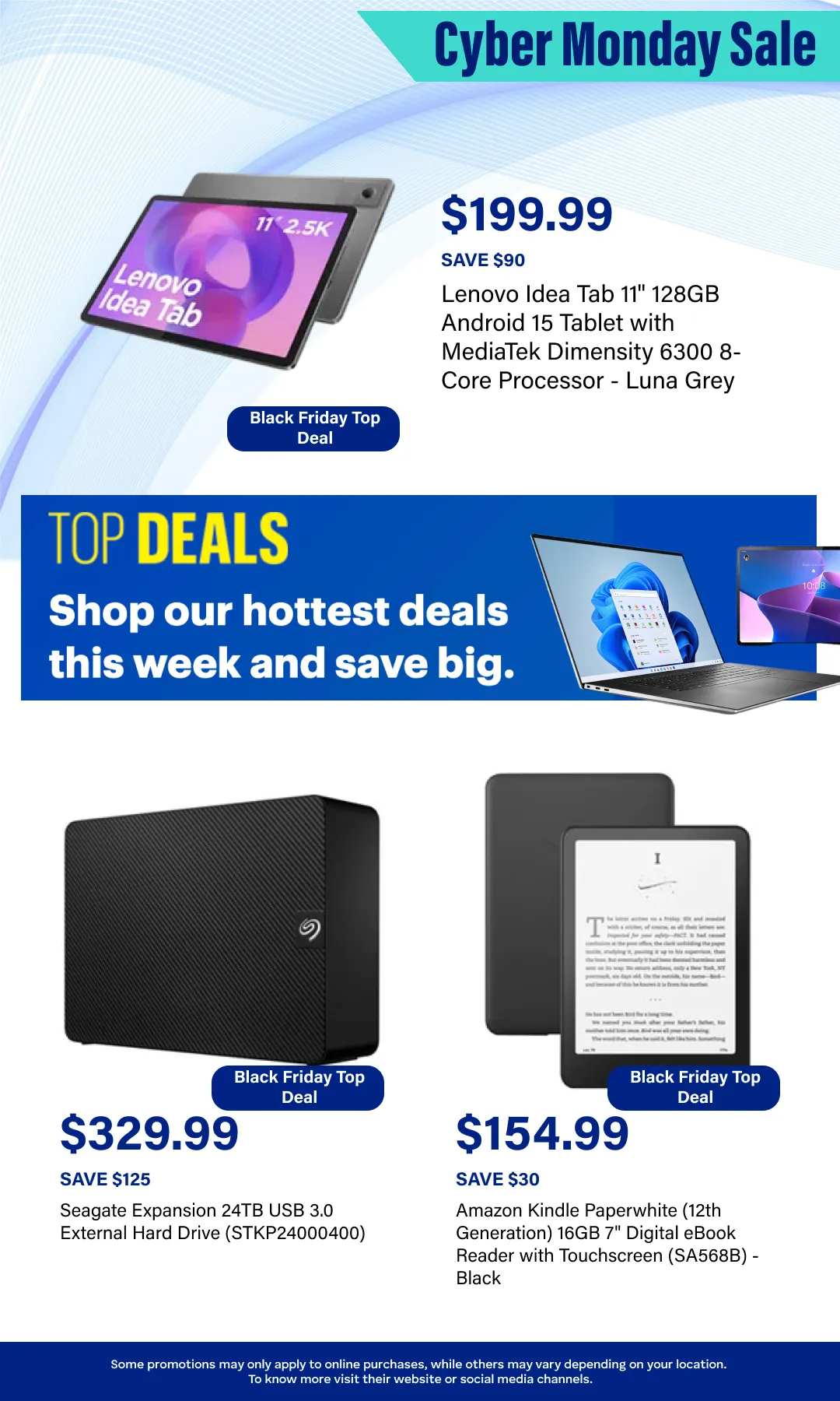 Cyber deals from December 1 to December 15 2025 - flyer page 9