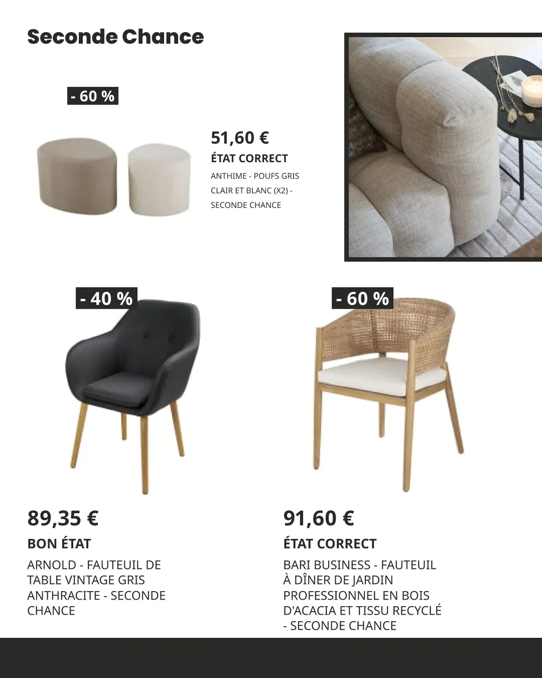 Seconde Chance du 22 avril au 6 mai 2026 - Catalogue page 9