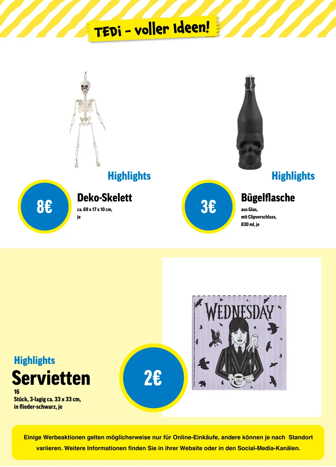 Halloween & Highlights von 16. Oktober bis 31. Oktober 2025 - Prospekt seite 9