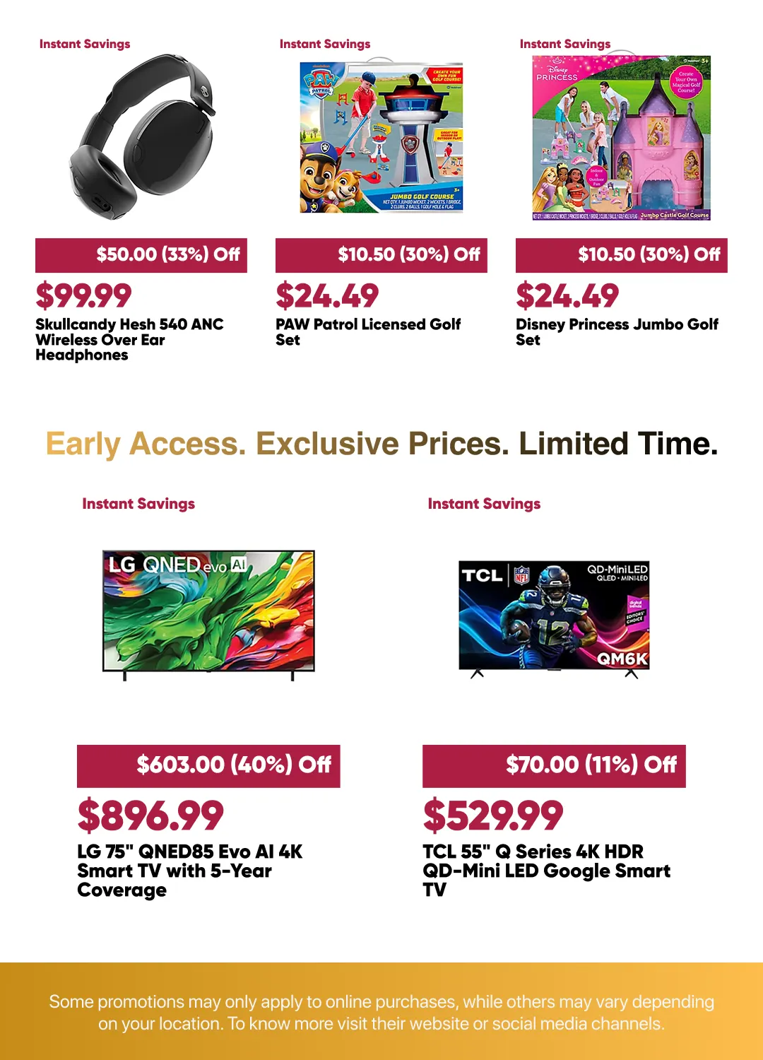 Weekly ad Black friday early from November 5 to November 20 2025 - Page 9