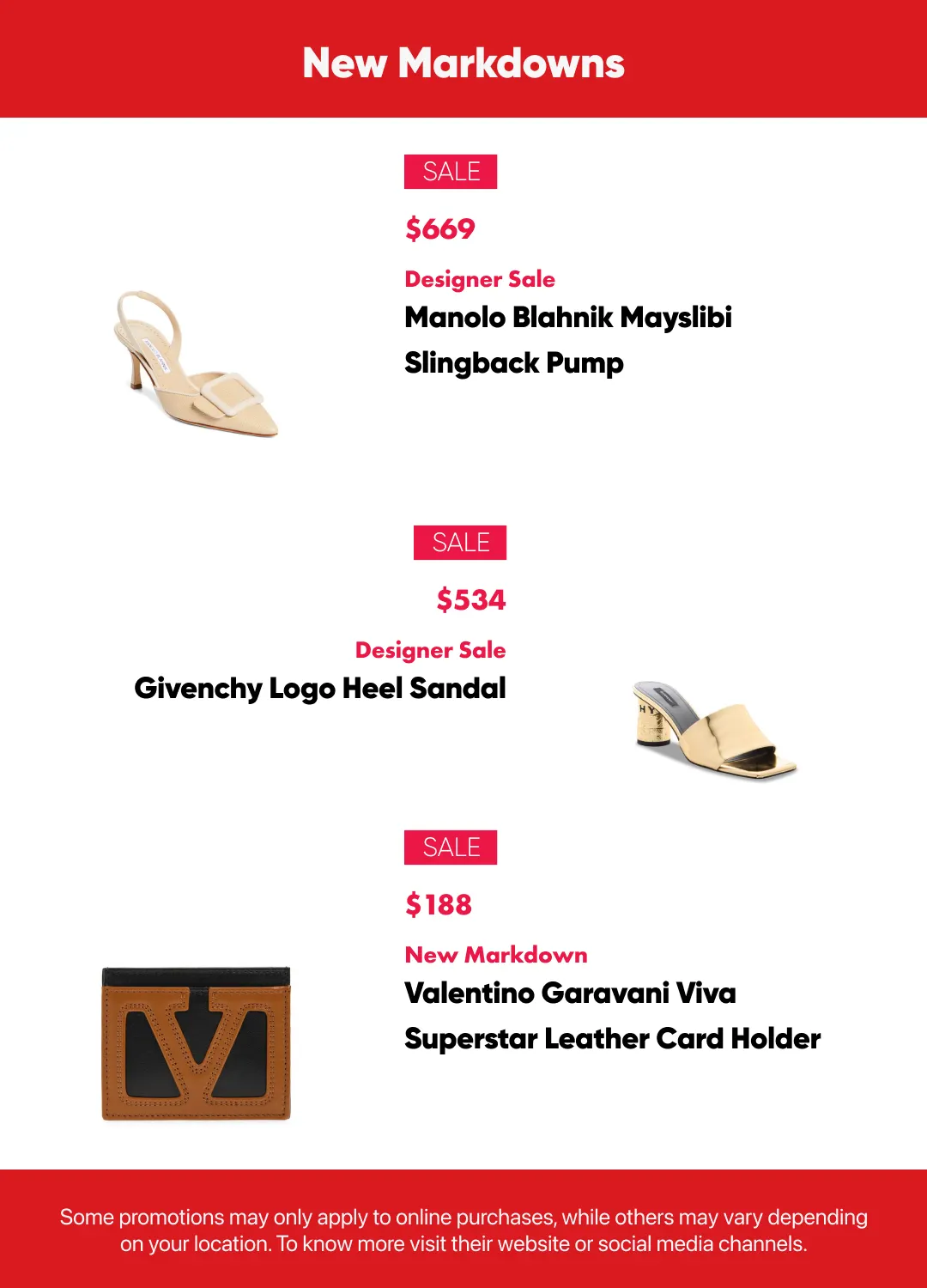 Weekly ad Designer Sale from June 23 to July 1 2026 - Page 9