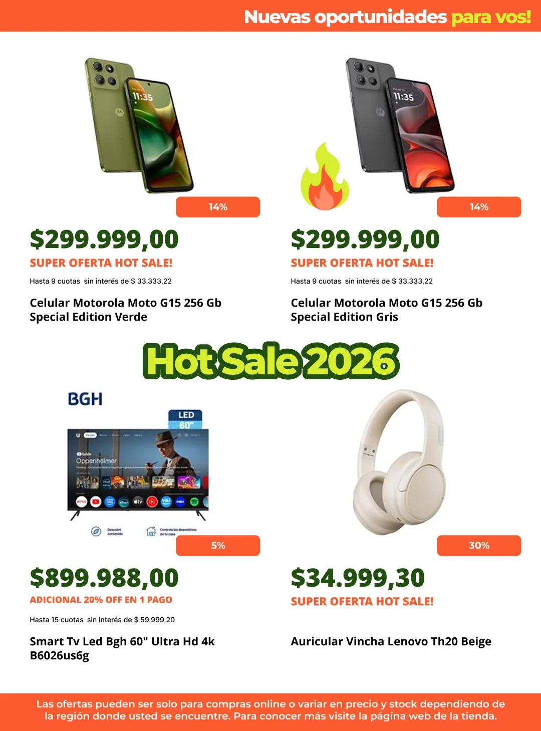 Ofertas de Ofertas hot sale! 11 de mayo al 13 de mayo 2026 - Página 9 del catálogo