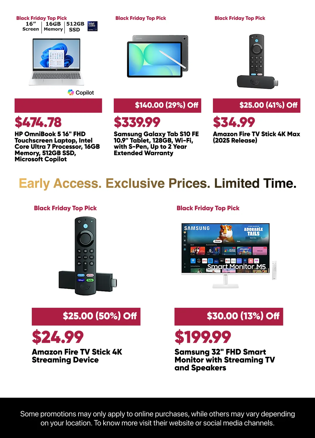 Weekly ad Black friday deals from November 21 to November 30 2025 - Page 9