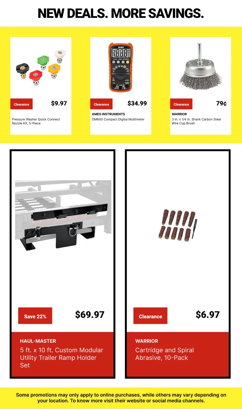 Weekly promotion New Deals. More Savings. spanning from April 6 to April 20 2026 - Page 9 for Catalogue 365