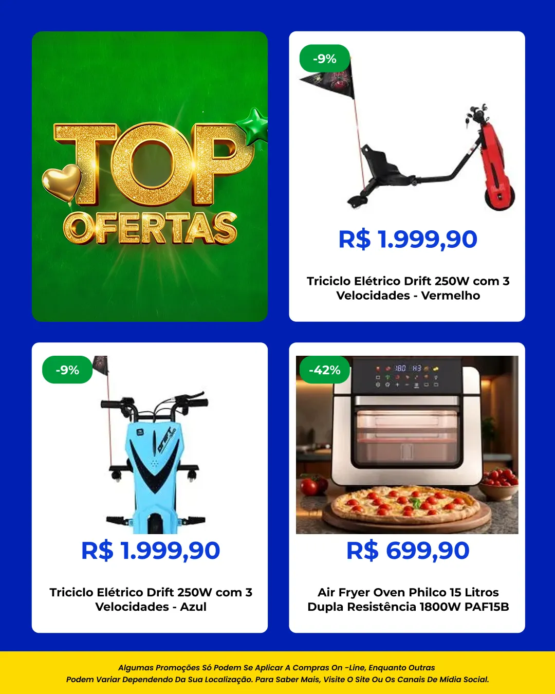 Encarte de Top Ofertas 17 de junho até 1 de julho 2026 - Pagina 9