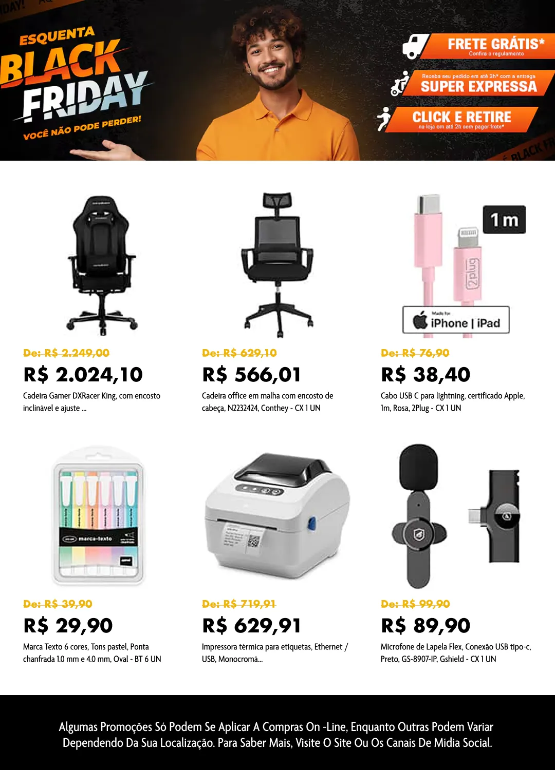 Encarte de Black Friday 7 de novembro até 24 de novembro 2025 - Pagina 9