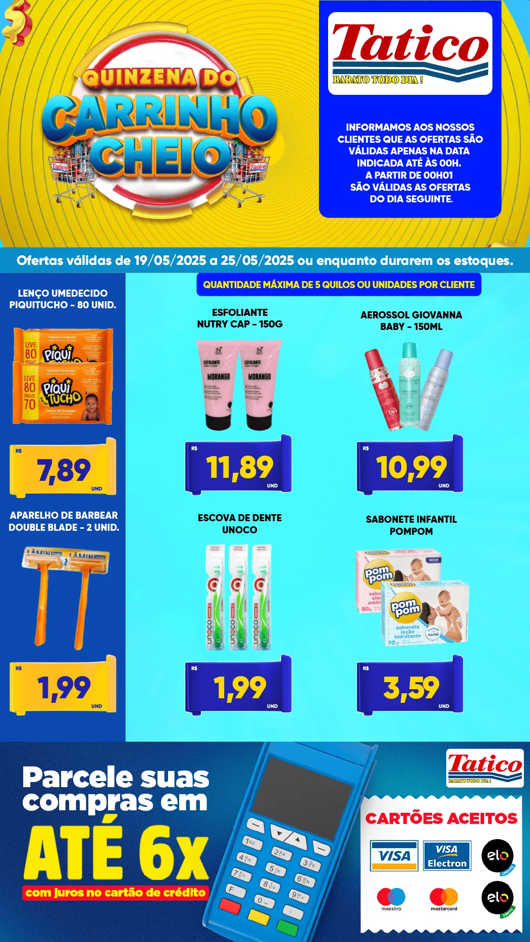 Encarte de Folhetos Tatico 19 de maio até 26 de maio 2025 - Pagina 7