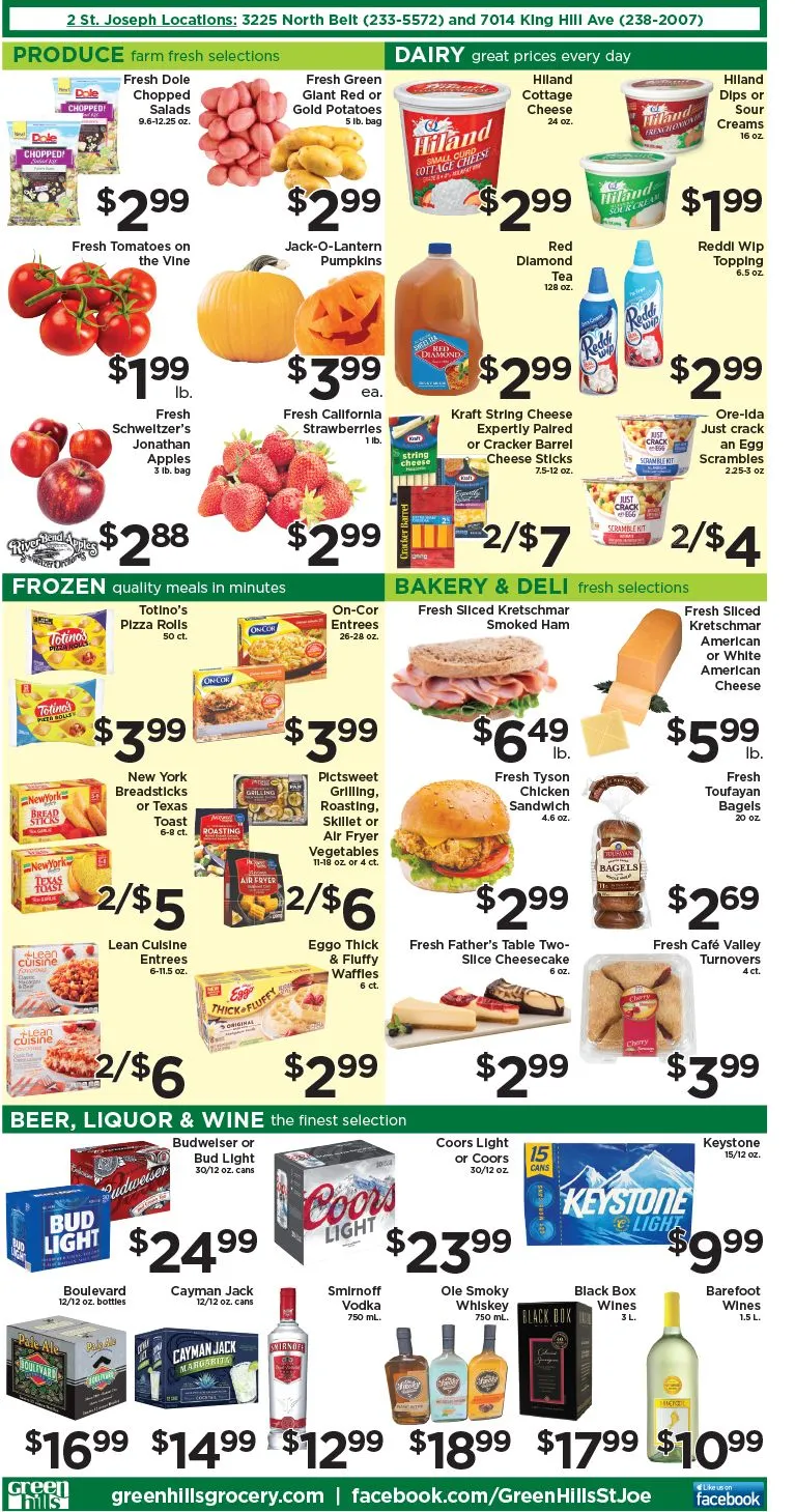 Weekly ad Green Hills Grocery Sales from September 24 to October 1 2025 - Page 3