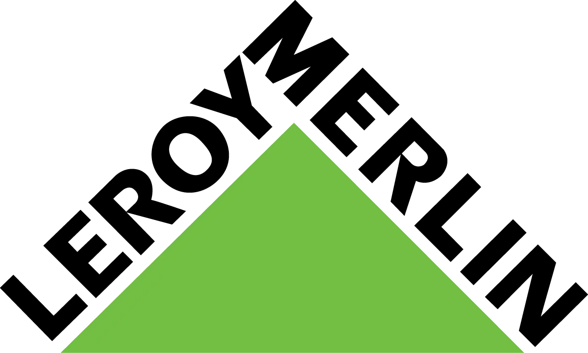 Leroy Merlin logo. Current weekly ad