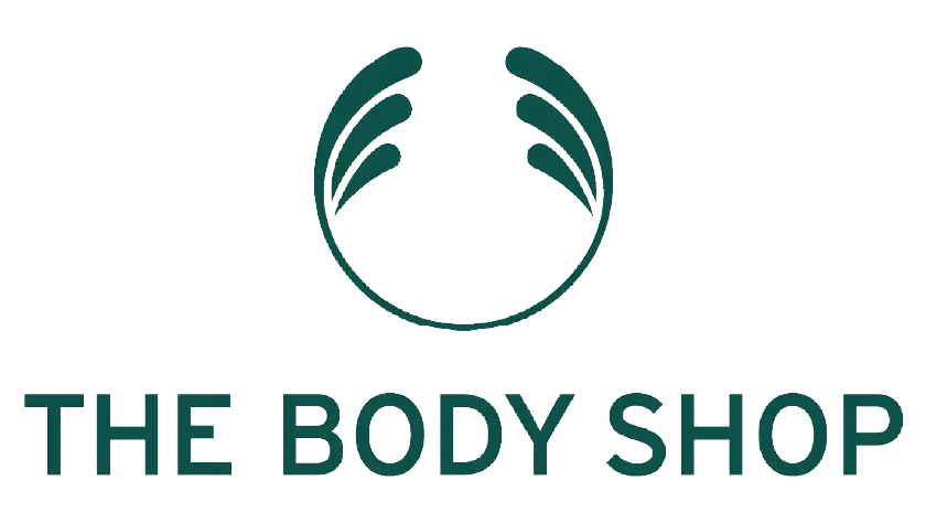 The Body Shop logo de folhetos