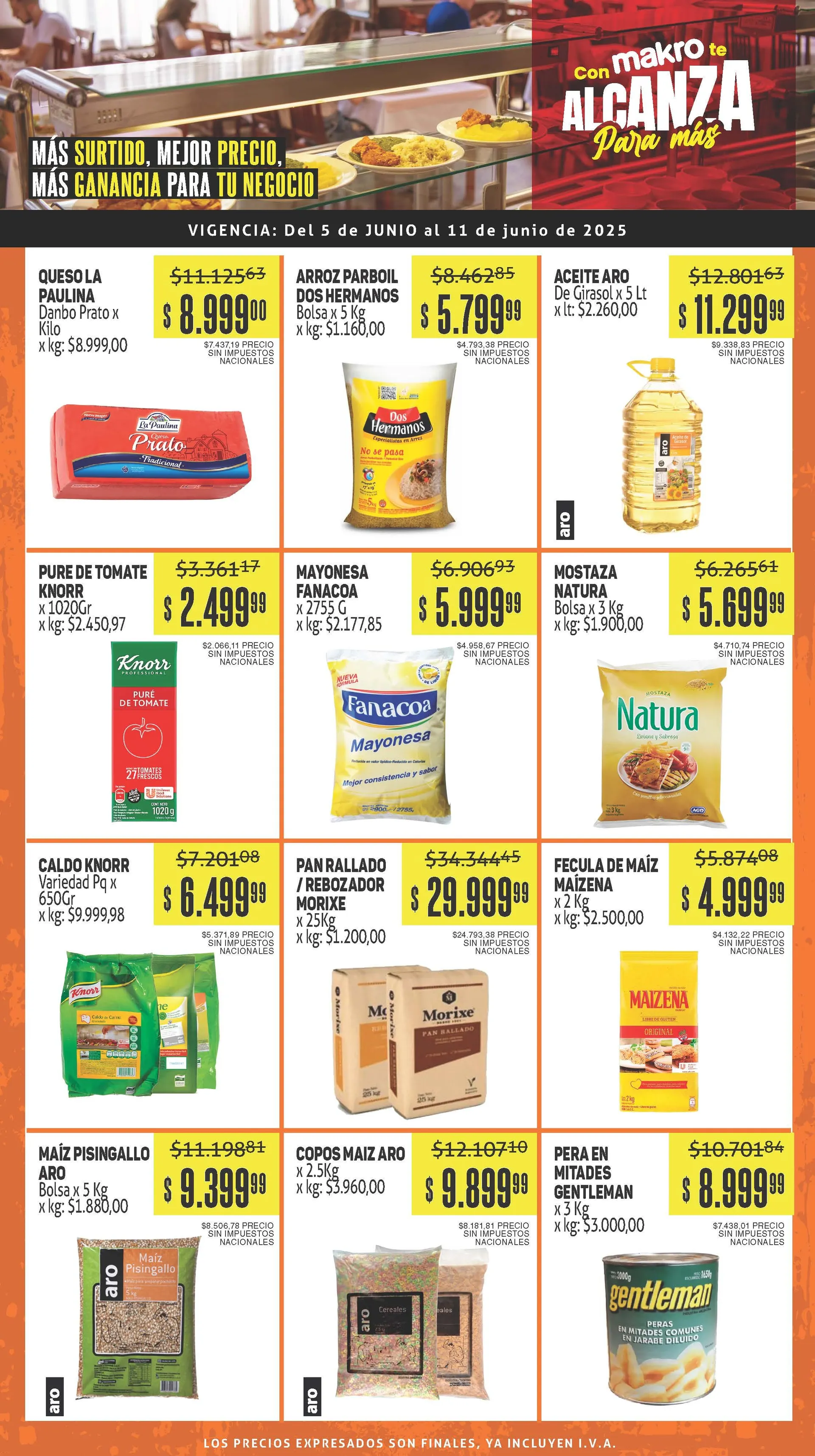 Ofertas de Ofertas Makro - Últimos catálogos 5 de junio al 11 de junio 2025 - Página 2 del catálogo