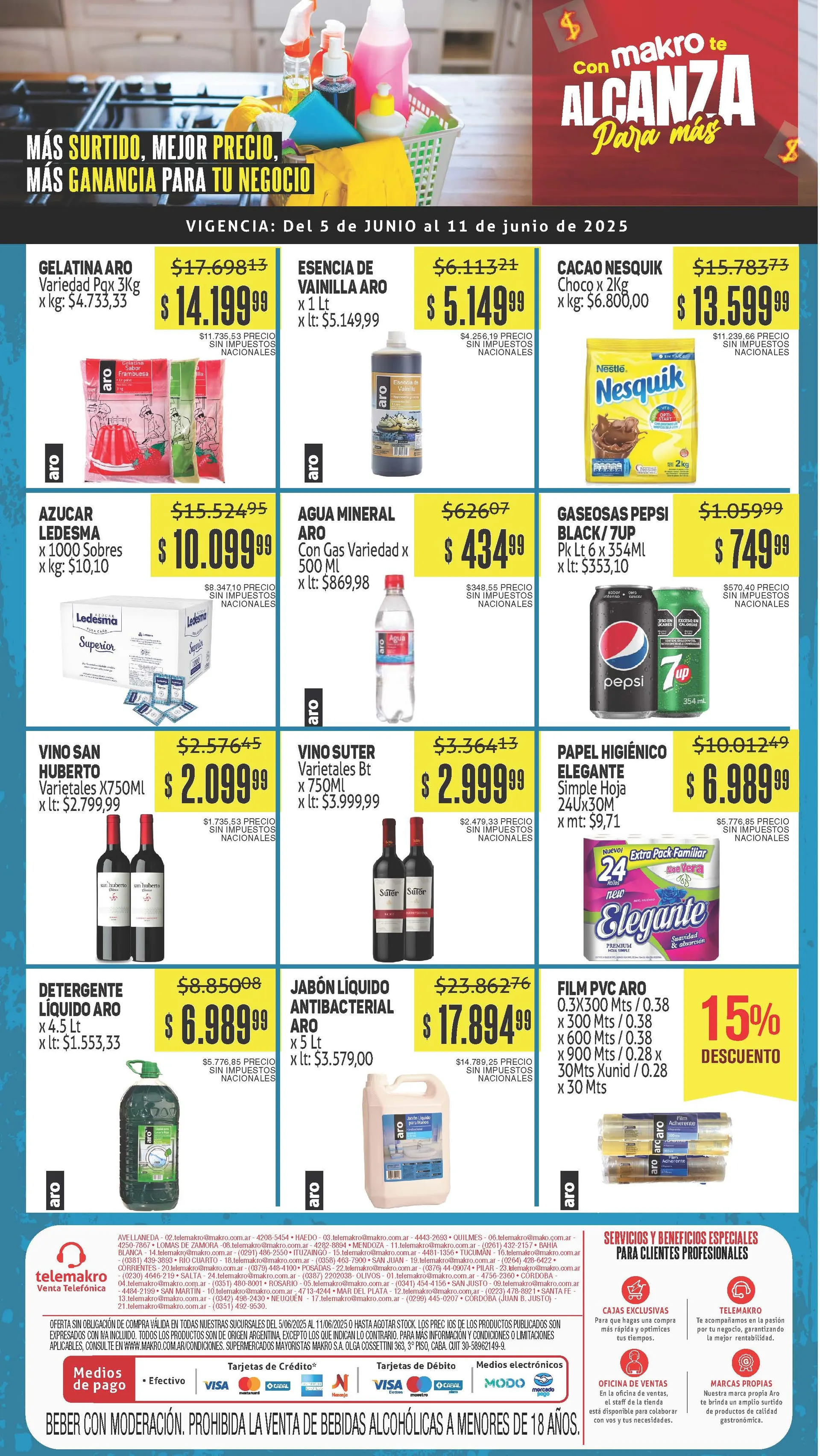 Ofertas de Ofertas Makro - Últimos catálogos 5 de junio al 11 de junio 2025 - Página 3 del catálogo