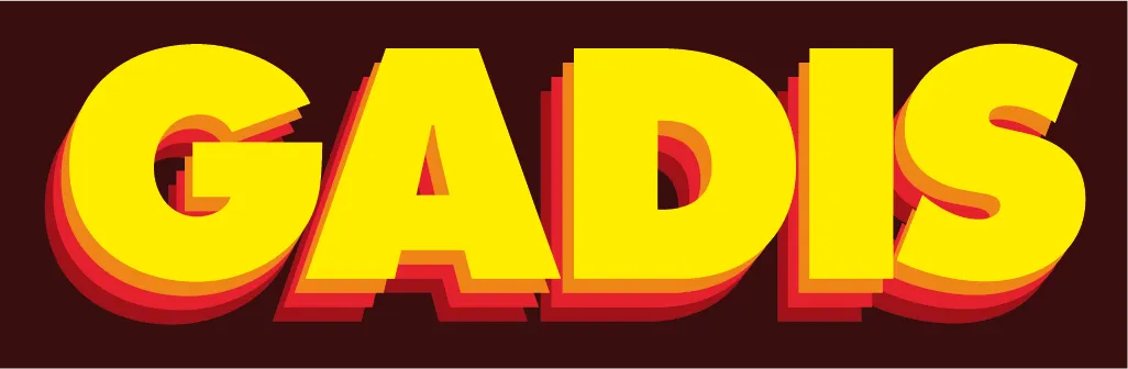 Gadis logo de catálogo