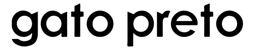 Gato Preto logo de folhetos